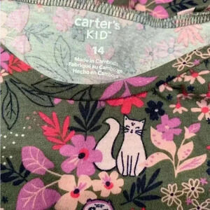 (5 for $25)  Carters kids, girls shirt size 14. EUC